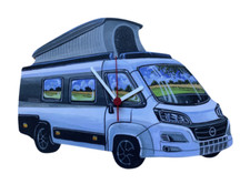 Motorhome Clock - Motorhome