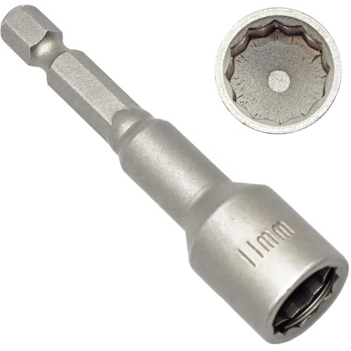 11mm hex bit tek screw - bit, nut