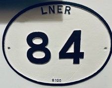 Railwayana Cast Iron LNER