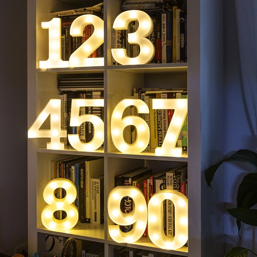 Led light numbers - led,