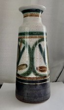 Cinque Ports Pottery Rye Vase MCM Retro Vintage Tall