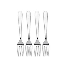 4 Pastry Cake Forks Stainless