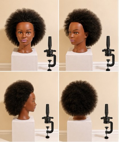 100 human hair mannequin head - 100%,