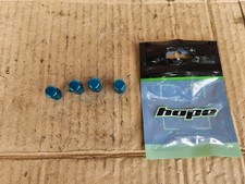 4x Tyre Valve Dust Caps Schrader Car Bike Motorcycle Alloy  UK Seller