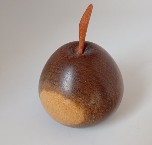 Wooden apple wood ornaments - wood,