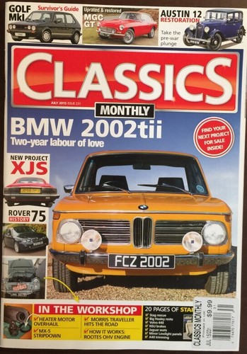 Classics monthly bmw - monthly,