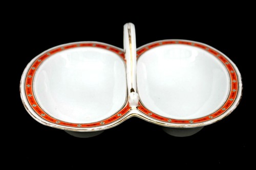 Rare porcelain double kidney - double,