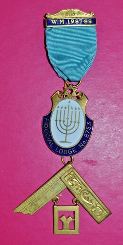 Masonic past master - masonic, jewel
