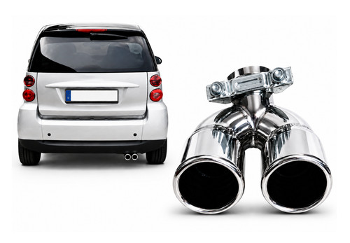 Exhaust trim dual pipe - dual, for
