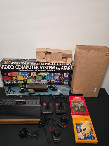 Boxed atari 2600 woody - boxed,