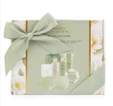 Serenity Collection Spa Body Puff Scrub Lotion Wash Bubble Bath Candle Mask Gift