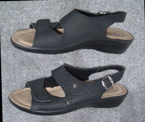 Ladies black leather - ladies,