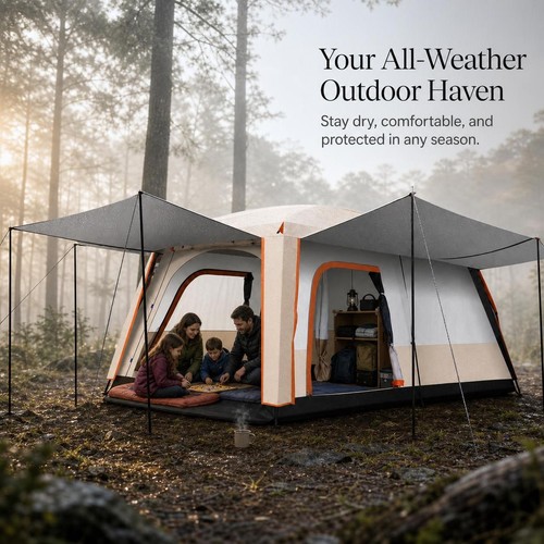 Outdoor enthusiast tent - outdoor, four
