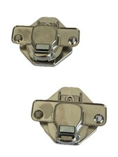 2 HOTPOINT WASHING MACHINE CUPBOARD DECOR DOOR HINGE BUILT IN 2827210100 GENUINE