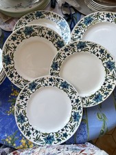 Midwinter Spanish Garden Dessert Plates X 3 Diameter 22cm