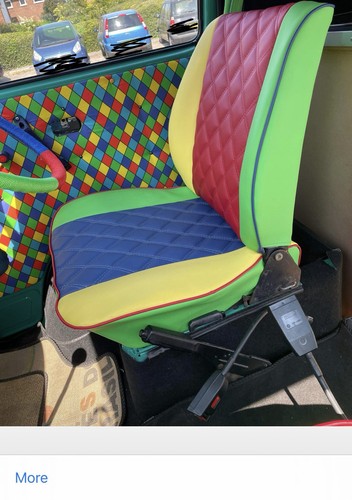 T25 fitted seat - t3, covers
