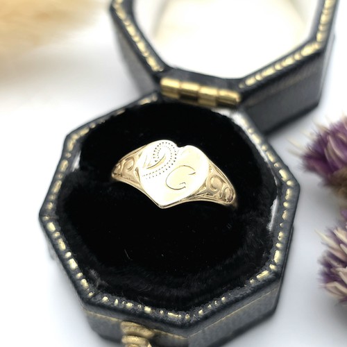 Vintage 9ct yellow - vintage,
