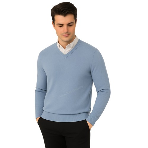 Mens jumper plain sweater - mens,