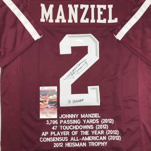 Signed johnny manziel - signed,