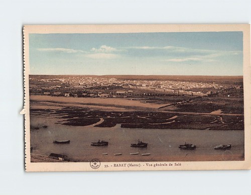 Postcard rabat morocco vue - postcard,