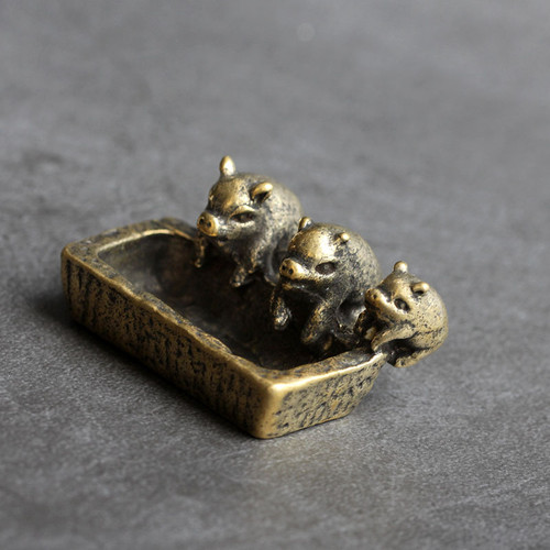 Antique bronze model - ,