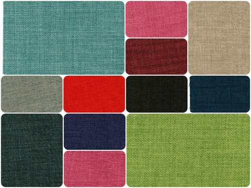 Plain soft linen look - plain, fabric