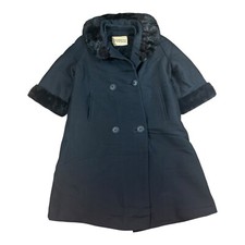 1950s Swing Coat Navy Blue