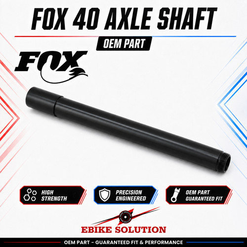 Fox forks thru - thru, axle