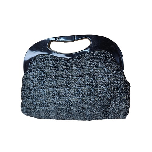 1960s black clutch convertible - 1960s,