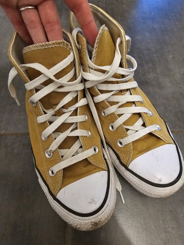 Mustard yellow converse - mustard,