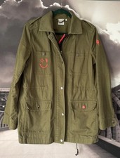 Scamp and Dude Khaki Utility Jacket, Size 12, VGC