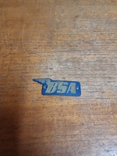 Vintage BSA Motorcycle Tank Badge Original Classic British Bike