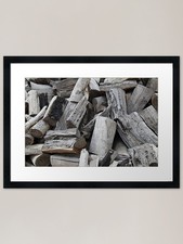Grey Cut Firewood Lumberjack