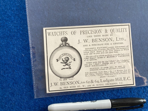 Antique 1911 benson - 1911,