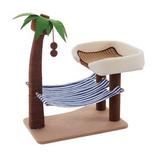 Summer Cat Tree Tower Coconut