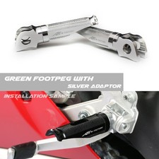 For Ducati Hypermotard 950 /SP 19-24 23 SHINOBI Rider Front Pegs Silver