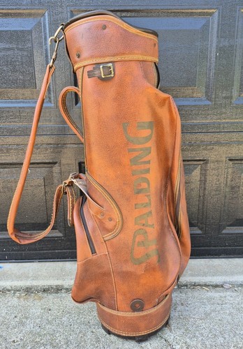 Vintage spalding brown faux - spalding,
