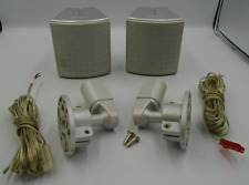 SONY SS-TS501 FRONT SPEAKER'S WALL MOUNTS  & CONNECTION WIRE'S  TESTED & WORKING