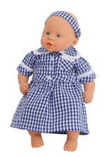 FRILLY LILY NAVY CHECKED