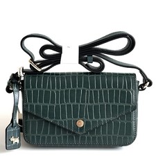 RADLEY Handbag Green Leather
