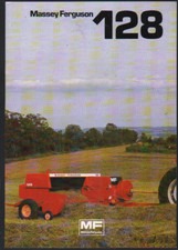 Massey Ferguson "128" Conventional Pickup Baler Brochure Leaflet