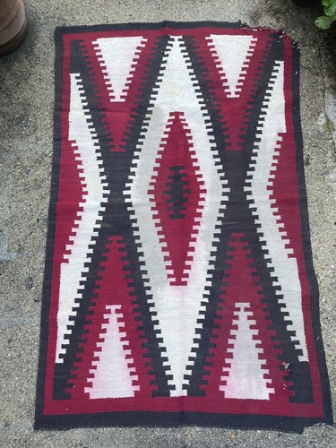 Vintage navajo rug - vintage,
