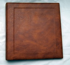 Safe Stamp Album including mostly blank pages