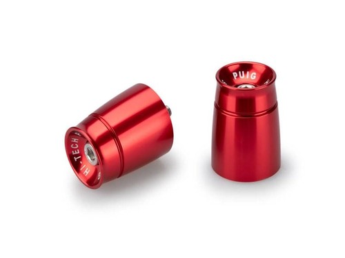 Puig red speed bar ends - puig,