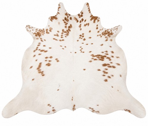 Natural cowhide rug genuine - natural,
