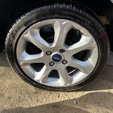 Ford Fiesta Titanium Zetec 16 inch alloy wheel 195/45 R16 Tyre mk7 2008-2012