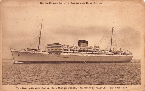 Union castle line carnarvon - union,