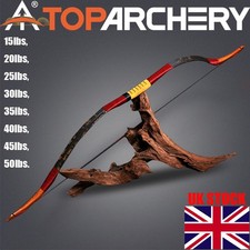 Archery Traditional Longbow 15-50lbs Recurve Bow Handmade Mongolian Horsebow