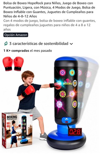 Punching bag for kids - punching,