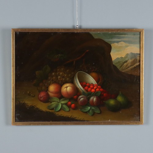 Antique painting still life - painting,